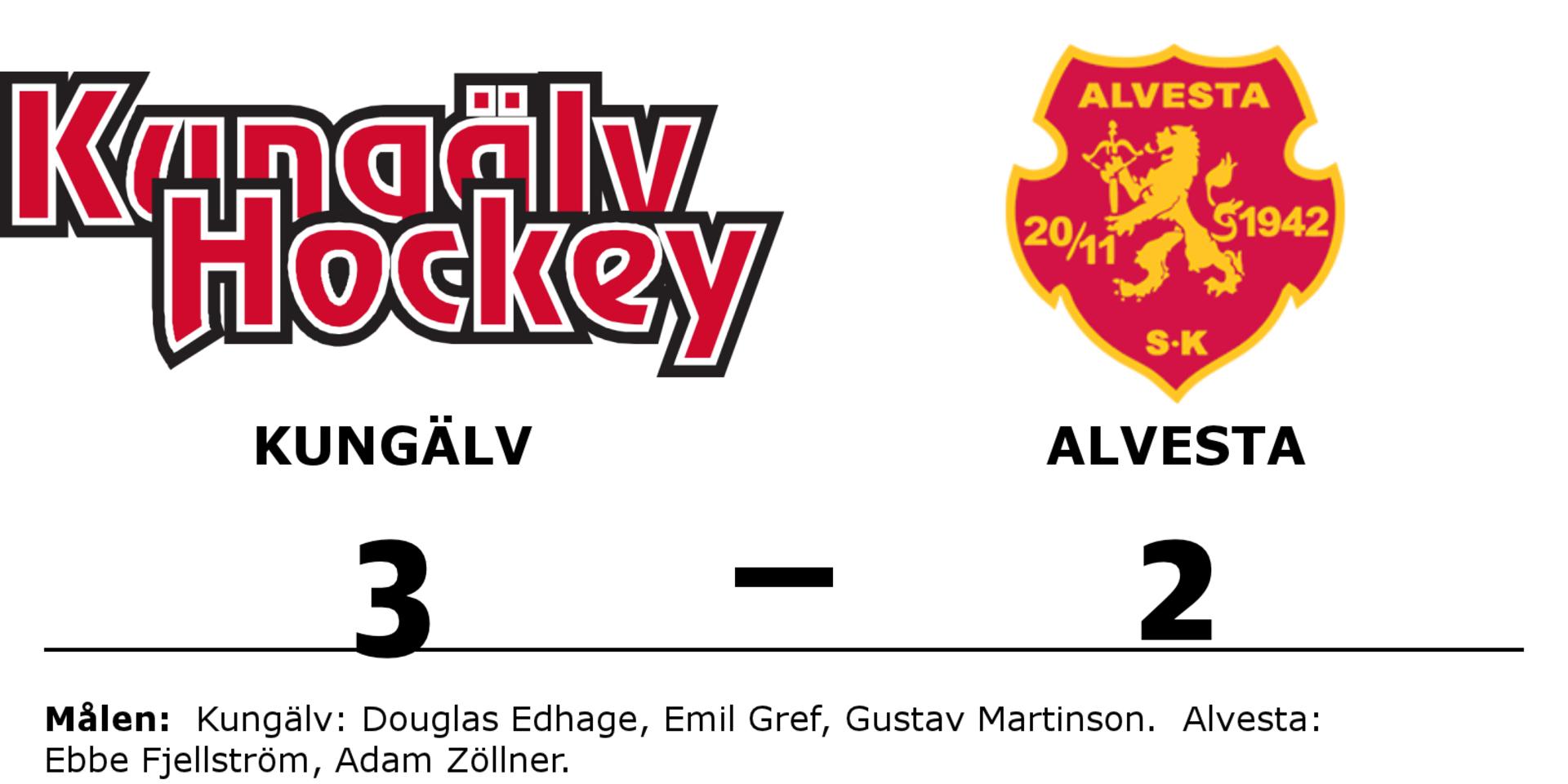 Kungälv vann mot Alvesta